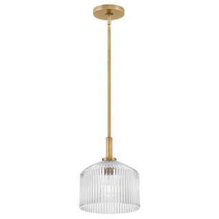 Lisette Small Pendant in Lacquered Brass