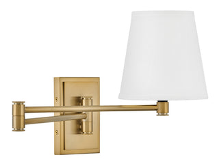 Beale Medium Single Light Sconce in Lacquered Brass