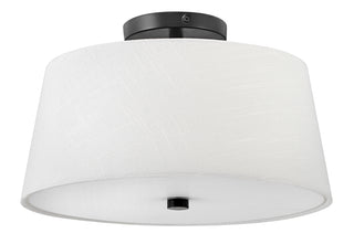 Beale Medium Flush Mount in Black