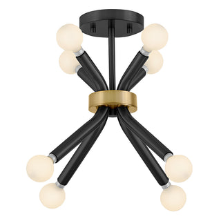 Axton Small Convertible Pendant in Black