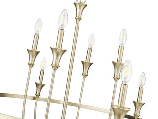 Emery 8-Light Chandelier Ceiling Light Modern Gold
