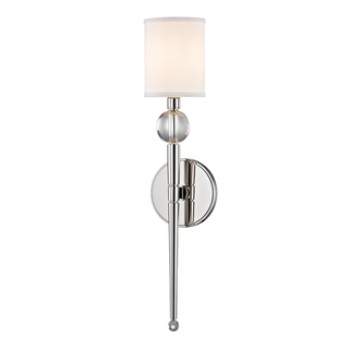 Rockland Wall Sconce Polished Nickel