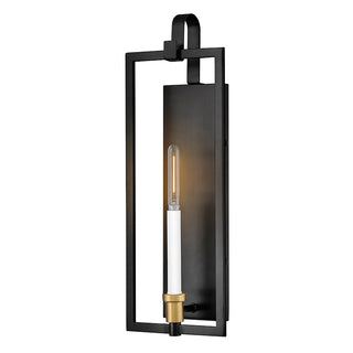 Stassi Medium Single Light Sconce in Black