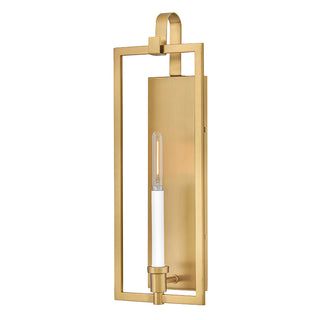 Stassi Medium Single Light Sconce in Lacquered Brass