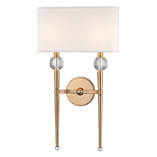 Rockland Wall Sconce Aged Brass