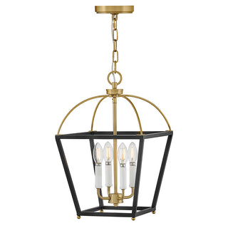 Tate Medium Pendant in Black