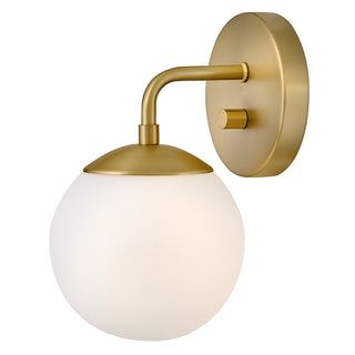 Julep Medium Single Light Sconce in Lacquered Brass
