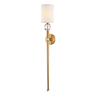 Rockland Wall Sconce Aged Brass