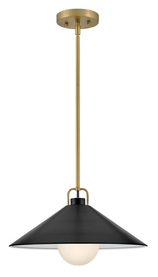 Milo Large Pendant in Lacquered Brass