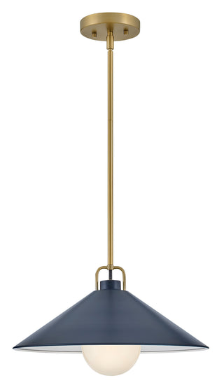 Milo Large Pendant in Lacquered Brass