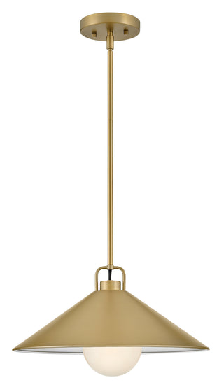 Milo Large Pendant in Lacquered Brass