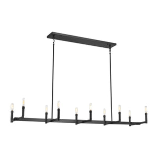 Daxley 1 - Light Chandelier Ceiling Light Matte Black