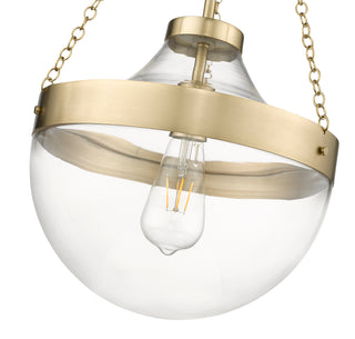 Clarra 1-Light Pendant light Modern Gold