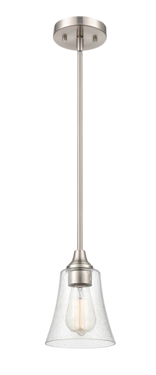 Caily 1-Light Pendant light Brushed Nickel