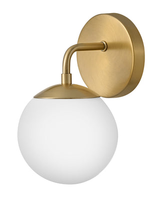 Julep Medium Single Light Vanity in Lacquered Brass