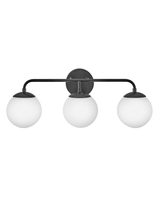 Julep Medium Three Light Vanity in Black