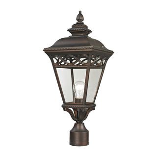 Mendham 22'' High 1-Light Outdoor Post Light - Hazelnut Bronze