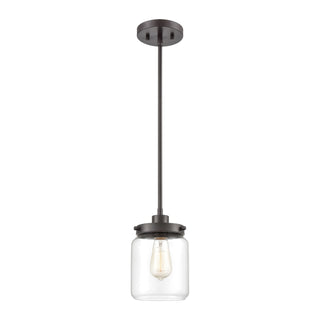 Mason 6'' Wide 1-Light Mini Pendant - Oil Rubbed Bronze