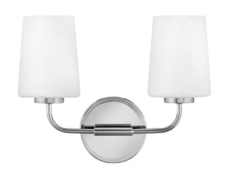 Kline Small Two Light Vanity in Chrome