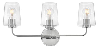 Kline Medium Three Light Vanity in Chrome