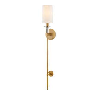 Amherst Wall Sconce Aged Brass