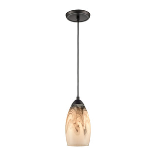 Corey 5'' Wide 1-Light Pendant - Matte Black