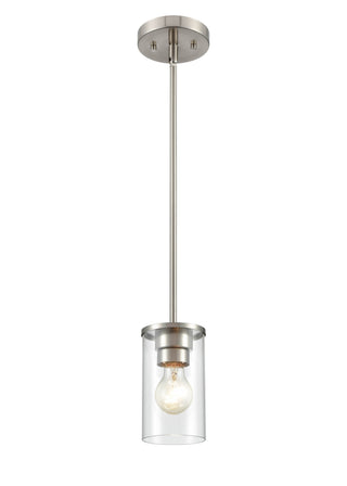 Verlana 1-Light Pendant light Brushed Nickel