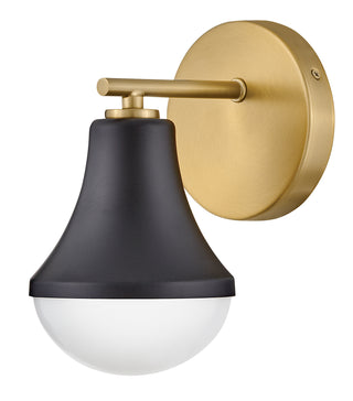 Haddie Small Single Light Vanity in Black