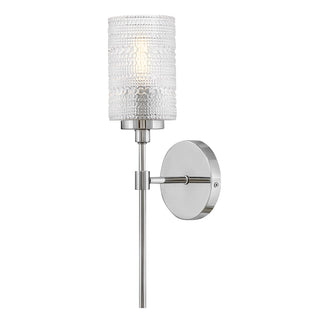 Mabel Medium Single Light Sconce in Chrome
