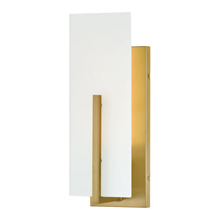 Roman Medium Single Light Sconce in Lacquered Brass