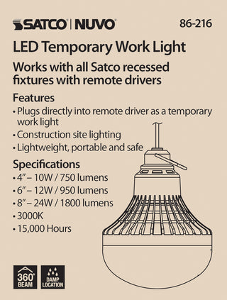 REMOTE DRIVER TEMP LIGHT