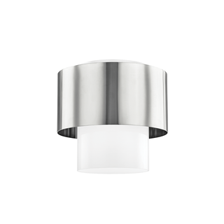 Corinth Flush Mount Polished Nickel