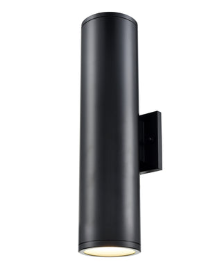 Vegas LED Outdoor Wall Sconce Powder Coated Black