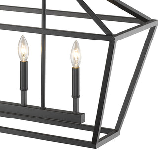 5-Light Island Matte Black
