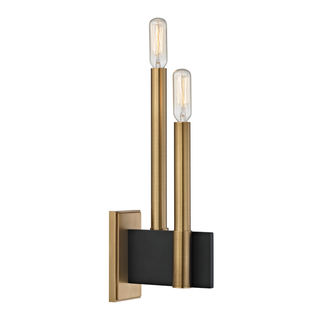 Abrams Wall Sconce Aged Brass