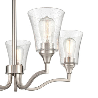 Caily 5-Light Chandelier Ceiling Light Brushed Nickel