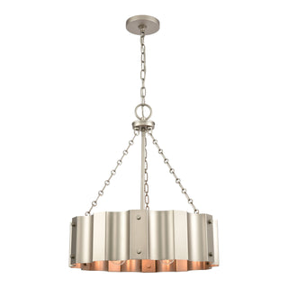 Clausten 21'' Wide 4-Light Chandeliers - Matte Nickel