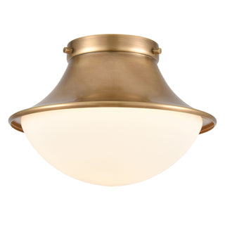 Matterhorn 11'' Wide 1-Light Flush Mount - Natural