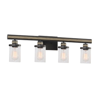 Beaufort 30'' Wide 4-Light Vanity Light - Anvil Iron