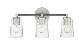 Ashli 3-Light Vanity Brushed Nickel