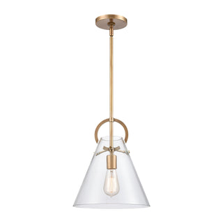 Gabby 11'' Wide 1-Light Mini Pendant - Brass