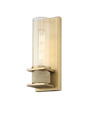 1-Light Wall Sconce Vintage Brass