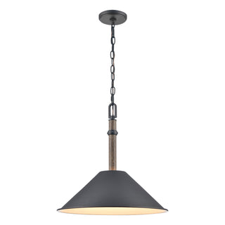 Neville 18'' Wide 1-Light Pendant - Charcoal Black