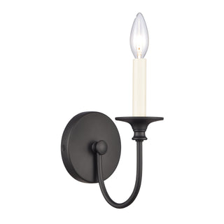 Cecil 5'' Wide 1-Light Vanity Light - Matte Black