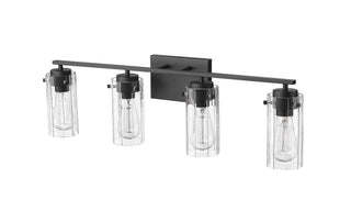 Serena 4-Light Vanity Matte Black
