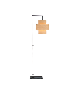 Marabout Black Floor Lamp