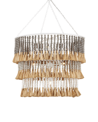 St. Barts Taupe Chandelier