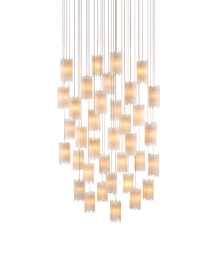 Escenia 36-Light Round Multi-Drop Pendant