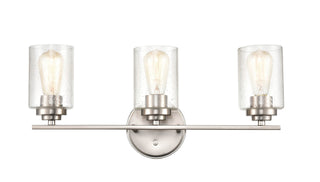 3-Light Vanity Satin Nickel