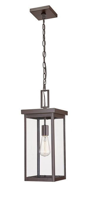 Barkeley 1-Light Outdoor Hanging Lantern Powder Coated Bronze